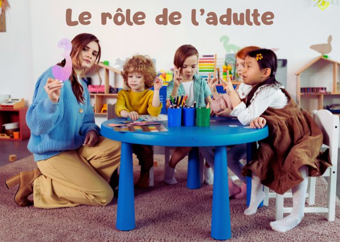 principes de la méthode montessori le rôle de l'adulte
